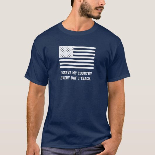 Serve (dunkle Bekleidung) T-Shirt (Vorderseite)