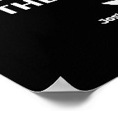 Serve the Lord: Joshua 24:15 Poster (Ecke)