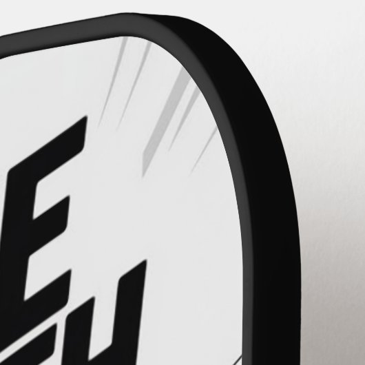 Serve With Faith Christian Pickleball Paddle (Linke Seite)