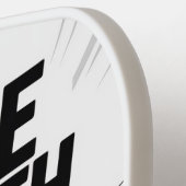 Serve With Faith Christian Pickleball Paddle (Linke Seite)