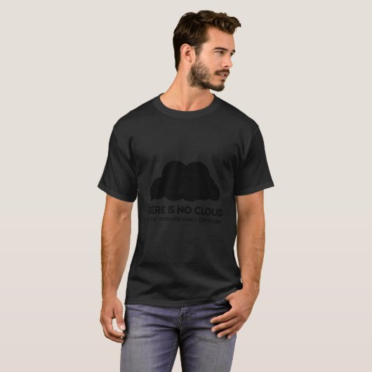 Server Cloud Sprichwort Computer Scientist Coder P T-Shirt (Vorne ganz)