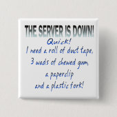 Server ist unten button (Vorderseite)