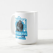 Serverloser lustiger Affe-Entwicklerhumor Kaffeetasse (Vorderseite Links)