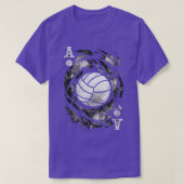 Serves Funny Volleyball T-Shirt (Design vorne)