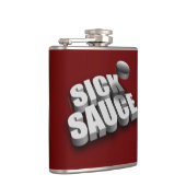 Serves Sick Sauce (Hockey) Flachmann (Rechts)