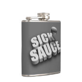 Serves Sick Sauce (Hockey) Flachmann (Rechts)