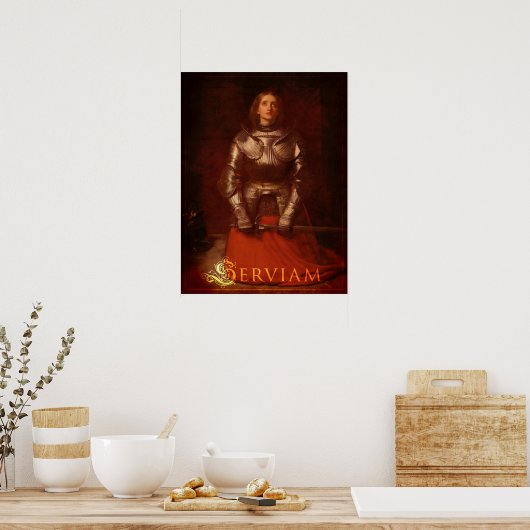 Serviam! - Arc-Mitglied Poster (Küche)