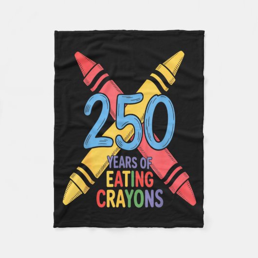 Service 250 Years 1776-2026 250th Birthday  Fleecedecke (Vorderseite)