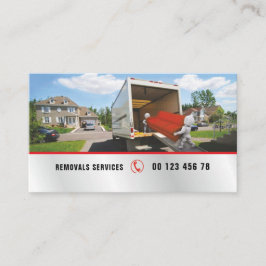 Service, Abbauservice verpacken u. auspackend Visitenkarte