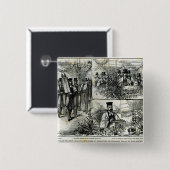 Service an der jüdischen Synagoge Button (Vorne & Hinten)