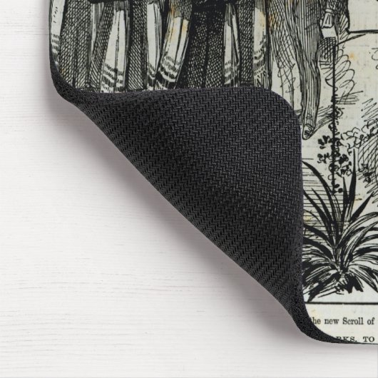 Service an der jüdischen Synagoge Mousepad (Ecke)