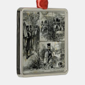 Service an der jüdischen Synagoge Ornament Aus Metall (Rechts)