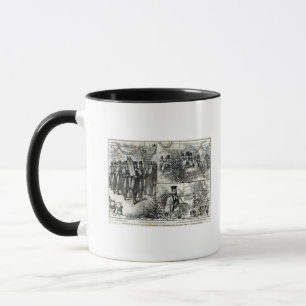 Service an der jüdischen Synagoge Tasse