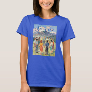 Service - Der größte Lohn des Lebens - Damen T-Shi T-Shirt