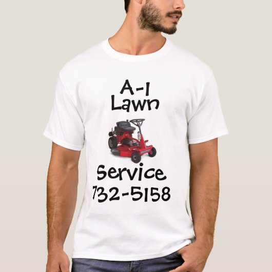 Service des Rasens A-1 T-Shirt (Vorderseite)