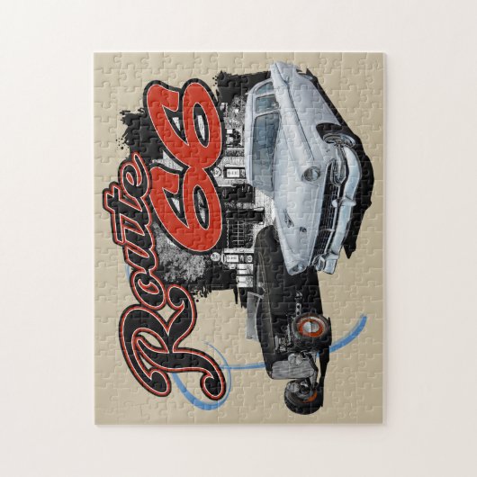 Service des Weg-66 Puzzle (Vertikal)