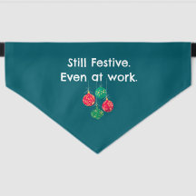 Service Dog Christmas Bandana