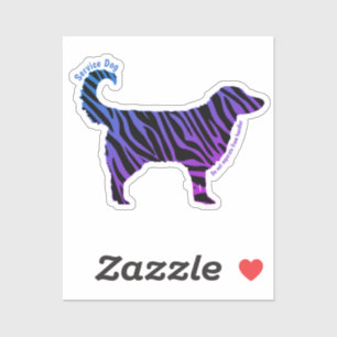 Service Dog, Nicht von Handler-Galaxie trennen Aufkleber