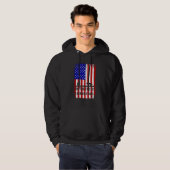 Service Dog PTSD Awareness US Veteran Hoodie (Vorne ganz)