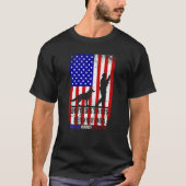 Service Dog PTSD Awareness US Veteran T-Shirt (Vorderseite)