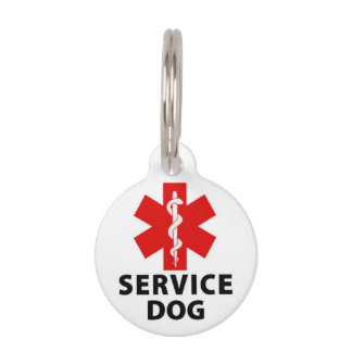 Service-Dog-Tag Haustiermarke