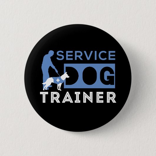 Service Dog Trainer Button (Vorderseite)
