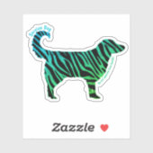 Service Dog, Trennen Sie nicht von Handler Aufkleber (Blatt)