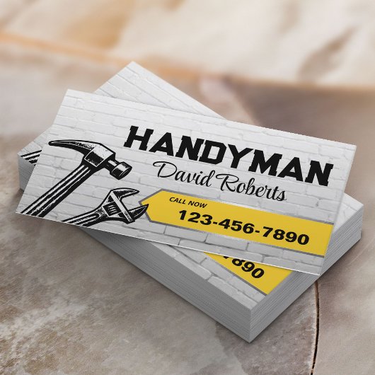 Service für Reparatur und Wartung von Handyman Hou Visitenkarte