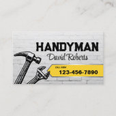 Service für Reparatur und Wartung von Handyman Hou Visitenkarte (Vorderseite)