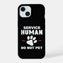 Service Human Nicht Streicheln Lustiges Hundebesit