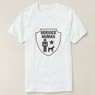 Service Humane lustige Hundebesitzer T-Shirt
