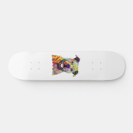 Service-Hunde Skateboard (Horizontal)