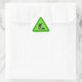 Service in Progress-Aufkleber Runder Aufkleber (Tasche)