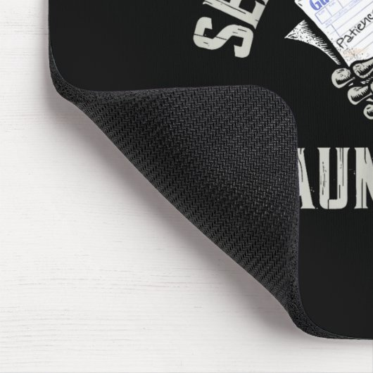 Service Industry Trauma Club Funny Server Bartende Mousepad (Ecke)