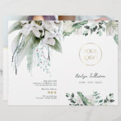 Service-Menü-Broschüre für Smaragdgrün (Vorne/Hinten)