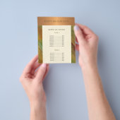 Service-Menü Förderung moderne Schönheitssalon Flyer (Gruppe)