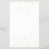 Service-Menü "Pink Watercolor Heart Salon" Flyer (Hinten)