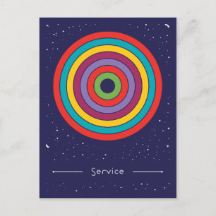 Service Postkarte