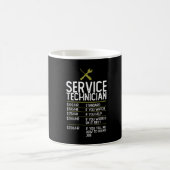 Service Technician Gift Present Idea Kaffeetasse (Mittel)