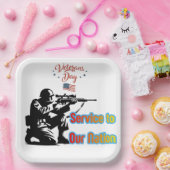 Service To Nation Pappteller (Party)