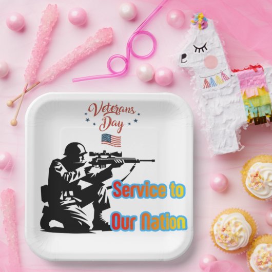 Service To Nation  Pappteller (Party)