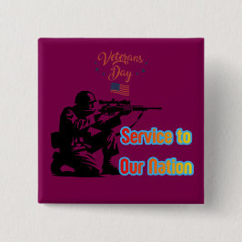 Service To Nation wine Button