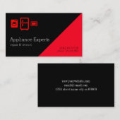 Service und Reparatur beruflicher Geräte Visitenkarte (Vorne/Hinten)