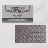 Service-Visitenkarten mit Slogan Visitenkarte (Vorne/Hinten)