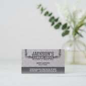 Service-Visitenkarten mit Slogan Visitenkarte (Stehend Vorderseite)