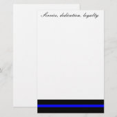 Service, Widmung, Loyalität stationär Briefpapier (Vorne/Hinten)