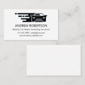 Service zum Detailintern von Auto für PKW Visitenkarte (Vorne/Hinten)