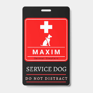 Servicehund Rat Ausweis