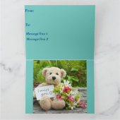 Serviceman Faltingkarte Karte (Innenseite)