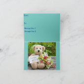 Serviceman Faltingkarte Karte (Innenseite)